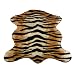 Tiger Pelt | Safari Collection | Faux Fur Rug | 5 foot X 7 foot