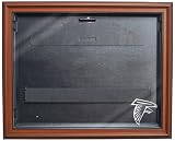 NFL Atlanta Falcons Removable Face Jersey Display - Brown with Museum Quality UV Upgrade