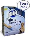 SC Johnson Pledge Fabric Sweeper for Pet Hair, 2 Pack