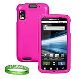 Quality Hot Pink Motorola Atrix SmartPhone Snap on Hard Case Cover for Moto ....