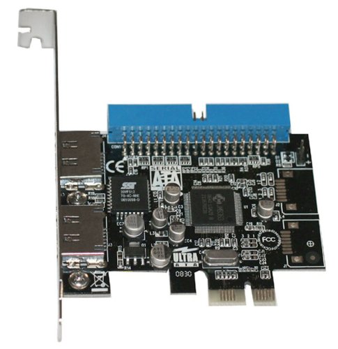 Syba SD-PEX-JM1A2E PCIe 1x PATA and 2x e-SATA Raid Controller Card with JMB Chipset