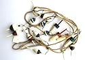 Wood Fishing Bobber Garland (17 PC 9') - Fish Net Decor