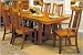 Kitchen & Housewares : Oak Finish Mission Style Dining Table