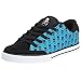 C1RCA Men's Lopez 50 Sneaker,Cyan/Black Skulls,10 M