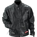 Leather Motorcycle JACKET- Xl