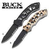 Buck Sandman Folding Knives w/ Contoured Military Handle