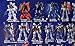 Gundam Model Double-Sided Master Grade Poster - Fazz Kaempher Gouf Re-GZ RX-78