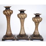 Modern Classic Candleholder (Set 3)