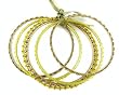 Bracelet - B199 - 5 Pc Bangle Set - Indian Style ~ Lt. Lime Green
