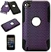 Metallic Purple Protective Dual Hard Case and Soft Silicone Skin for Apple iPod Touch 5th Generation (iPod Touch 5 Latest Gen) and Apple iPod Touch 4th Generation, 4th Gen (8GB, 16GB, 32GB, 64GB) Metallic Purple Protective Dual Hard Case and Soft Silicone Skin for Apple iPod Touch 5th Generation (iPod Touch 5 Latest Gen) and Apple iPod Touch 4th Generation, 4th Gen (8GB, 16GB, 32GB, 64GB)