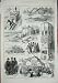 1873 Vienna Chalets Danube Linz Priests Pig Cart Boat