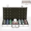 Aluminum Case Poker Set, 300 pc., 11.5g dice chips