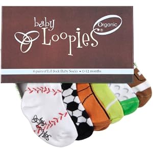 Baby Loopies Organic Lil Jock Socks Set