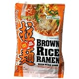Soken Low-Fat Ramen, Brown Rice with Miso Soup, 3-Ounce Packets (Pack of 12)