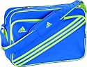 Adidas Performance Enamel 3 Stripes M Umh&auml;ngetasche 41 cm Modell 2012, prime blue/ultra glow