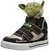 Star Wars Skechers Kids Yoda Plush Double-Strap Sneaker (Toddler)