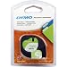 DYMO LetraTAG 91221 - Plastikband - wei� - Rolle (1,2 cm x 4 m) - 1 Rolle(n)