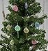Package of Cute Mini Plastic Candy Colored Lollipop Ornaments with Light Sugary Accent Package of 24