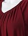 Gillberry Women's V-Neck Casual Short Sleeve T-Shirt Blouse Tees Tops (XL, Blue)