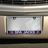 NCAA Stephen F. Austin Lumberjacks Chrome License Plate Frame