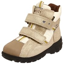 ECCO Toddler/Little Kid Track Uno Jump Boot,Safari/Ice White,24 EU (US Toddler 8-8.5 M)