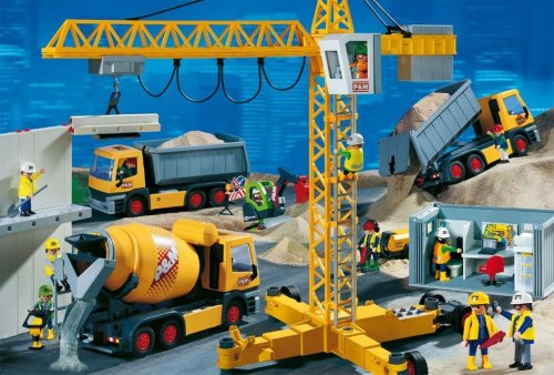 Schmidt - Playmobil, Baustelle, 100 Teile Puzzle Preisvergleich