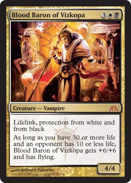 Magic: the Gathering - Blood Baron of Vizkopa - Dragon's Maze On Sale