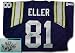 Carl Eller Minnesota Vikings Autographed Throwback Purple Jersey