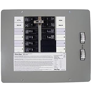 Amazon.com : Generac 6378 30-Amp 10-16 Circuit Indoor Flush-Mount