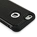 iPhone 6S Case,iPhone 6 Case,ULAK iPhone 6 / 6S (4.7-Inch) Case Shock Absorbing Hybrid Best Impact Rugged Slim Cover Shell w/ Plastic Outer And Rubber Silicone Inner(Black)