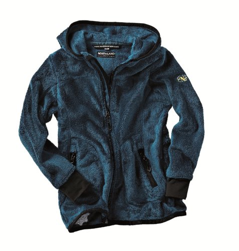 Northland Kinder Fleecejacke Ski Girls Teddy Hood, Ink Blue, 152 Preisvergleich