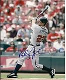Autographed/Hand Signed 8x10 Photo Kelly Johnson Atlanta Braves