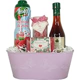 Raspberry Framboises luxury Gourmet French Gift basket