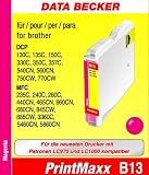 Produkt-Bild: Data Becker 311042 B13 Tintenpatrone f&uuml;r Brother Series magenta