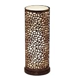 Eglo Tischleuchte TL/1 E27 ANTIK-BRAUN/CHAMPAGNER’ALMERA’