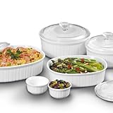 CorningWare French White 12-Piece Bake-and-Serve Gift Set