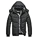 Cocobla Mens Warm Hoodie Hooded Coat Classic Winter Outwear Down Jacket