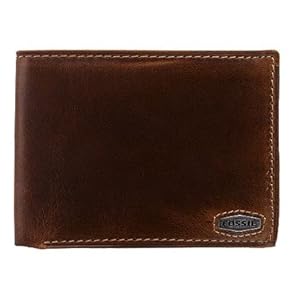 Fossil Men's Leather Bi-fold Wallet ML4273200 Fossil Men's Leather Bi-fold Wallet ML4273200