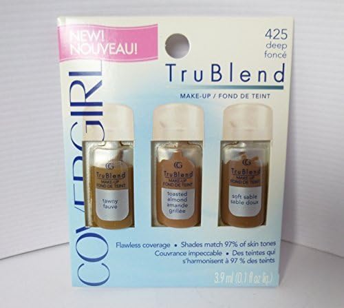CoverGirl TruBlend Liquid Makeup Sample in #425 DEEP Fonce by Covergir