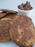 One Dozen Nutella Chocolate Chip Cookies