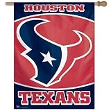 Houston Texans Banner/vertical flag 27" x 37"