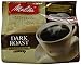 Melitta Coffee Pods for Senseo and Hamilton Beach Pod Brewers, Dark Roast (Pack of 6), 26.64 Ounce 18 ct bags.