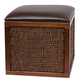 STORAGE OTTOMAN by Organize It All