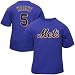 New York Mets Infant #5 David Wright Royal Blue Player Name & Number T-shirt (18 Months)