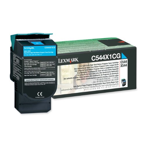 C544/X544 Extra Hy Return Prog Cyan Toner Cart On Sale