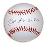 Steve Sax Autographed Baseball with 82 Roy Inscription