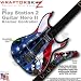 Ole Glory ( American Flag ) Skin by WraptorSkinz TM fits PS2 Guitar Hero II ( 2 ) Kramer Guitar Controllers (GUITAR NOT INCLUDED)