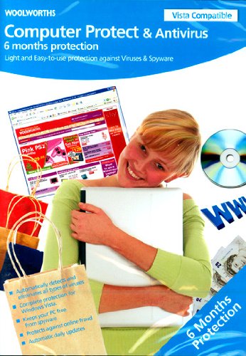 Computer Protect And Antivirus PC CD Rom - Sealed