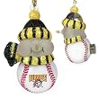 Pittsburgh Pirates MLB All-Star Light-Up Acrylic Snowman Ornament (3")