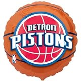 Detroit Pistons Basketball - Foil Balloon